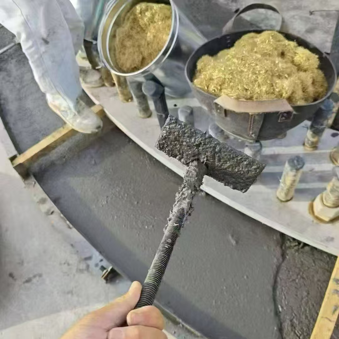 菏泽C120钢纤维高强无收灌浆料 轧机压缩机汽轮机发电机锻压设备底座灌浆材料